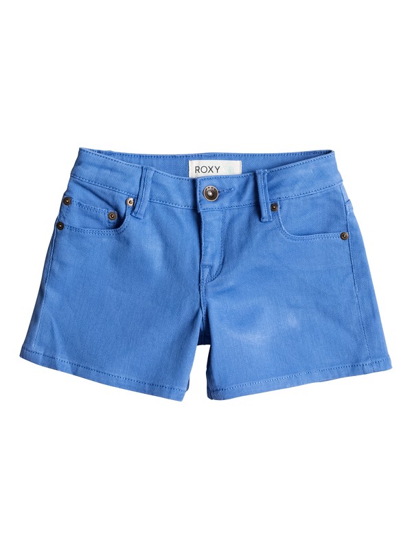 roxy, Desert - Denim Shorts, MORNING SKY (bla0) 0 Desert - Denim Shorts Blue ERGDS03020 Roxy