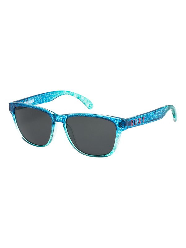 roxy, Mini Uma - Sonnenbrille, CRYSTAL BLUE SPLATTER/GREY (xbbs) 0 Mini Uma - Sonnenbrille Blau ERGEY03000 Roxy
