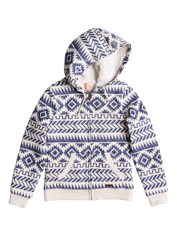roxy, Star Crawl - Zip-Up Hoodie, OUTER LIMITS KIDS PRISTINE (wza6) 0 Star Crawl - Zip-Up Hoodie ERGFT03163 Roxy