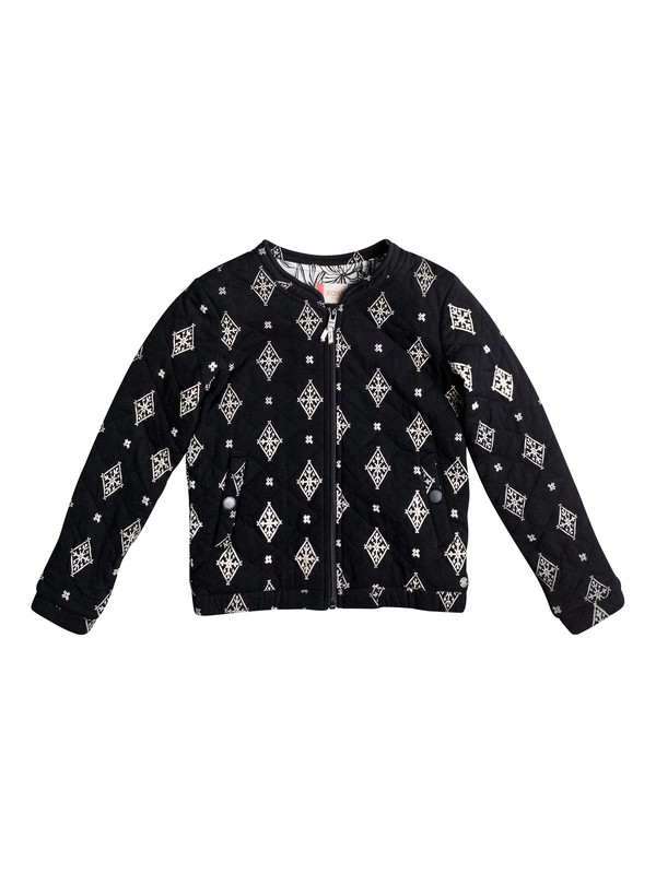 roxy, Discovering Twin - Zip-Up Hoodie, ANTHRACITE TRIBAL VOICE RG (kvj2) 0 Discovering Twin - Zip-Up Hoodie Black ERGFT03224 Roxy