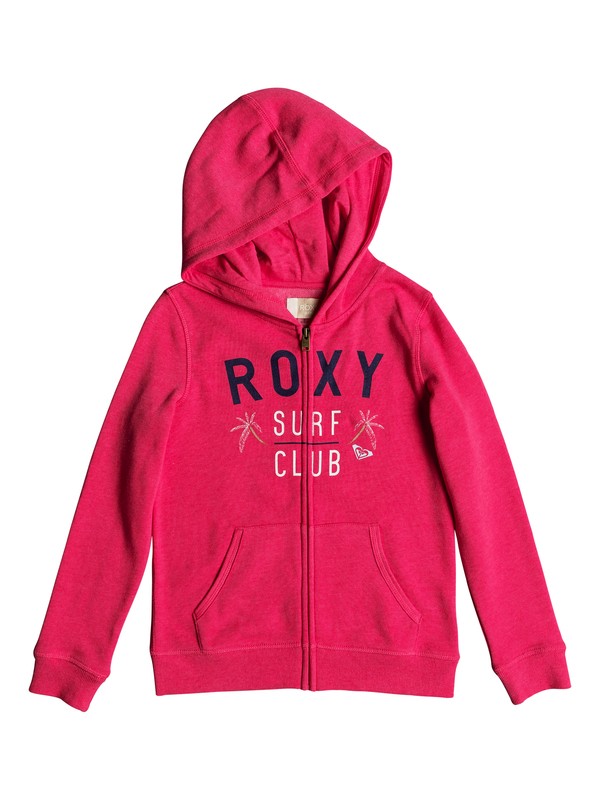 roxy, The Endless Round - Zip-Up Hoodie, ROUGE RED (mlj0) 0 The Endless Round - Zip-Up Hoodie Pink ERGFT03247 Roxy