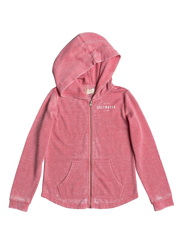 roxy, Teasing You Salt Water - Zip-Up Hoodie, ROUGE RED (mlj0) 0 Teasing You Salt Water - Zip-Up Hoodie Pink ERGFT03259 Roxy