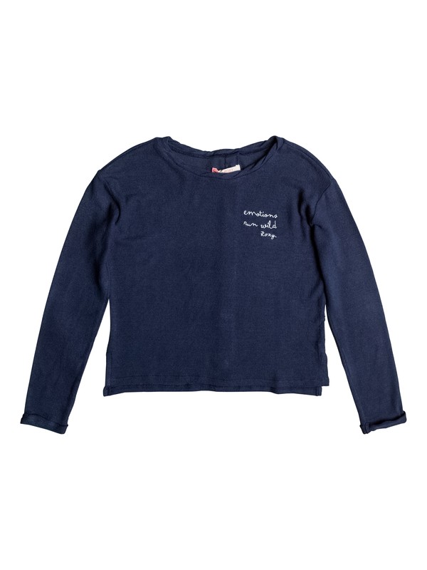 roxy, Predicting Happiness - Langarmshirt mit Knopfleiste hinten, DRESS BLUES (btk0) 0 Predicting Happiness - Langarmshirt mit Knopfleiste hinten Blau ERGKT03062 Roxy