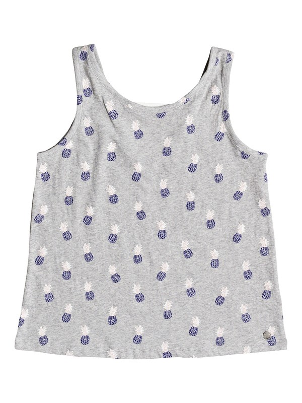roxy, Feeling Free - Vest Top, HERITAGE HEATHER ICE PINEAPPLE (sgr6) 0 Feeling Free - Vest Top Grey ERGKT03072 Roxy