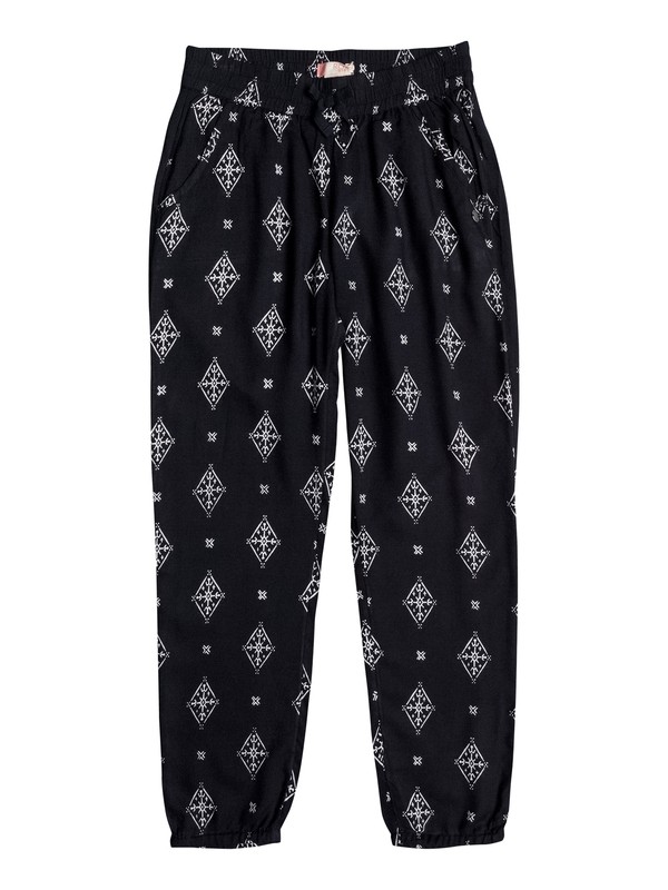 roxy, Girls 7-14 Daring Creativity Printed Jogger Pants, ANTHRACITE TRIBAL VOICE RG (kvj2) 0 Girls 7-14 Daring Creativity Printed Jogger Pants Black ERGNP03019 Roxy
