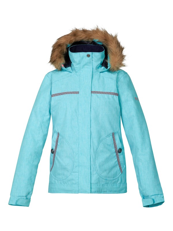roxy, Girls 7-14 Hazy Jacket, CAPRI (bhq0) 0 Girls 7-14 Hazy Jacket ERGTJ00017 Roxy
