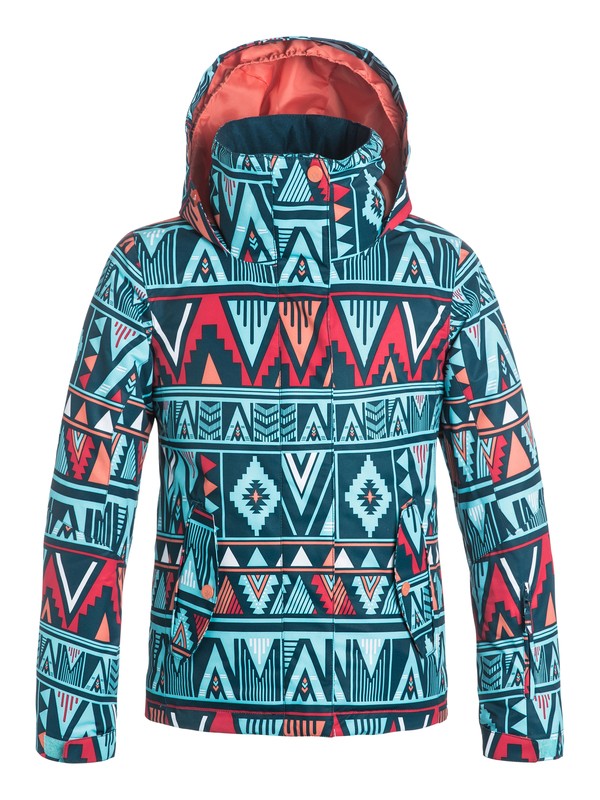 roxy, ROXY Jetty - Veste de snow, KANA STRIPE_LEGION BLUE (bsk8) 0 ROXY Jetty - Veste de snow ERGTJ03011 Roxy