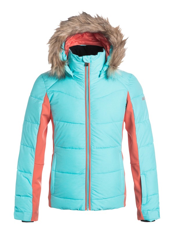 roxy, Snowstorm - Manteau d’isolation thermique de snow, BLUE RADIANCE (bgm0) 0 Snowstorm - Manteau d’isolation thermique de snow ERGTJ03012 Roxy