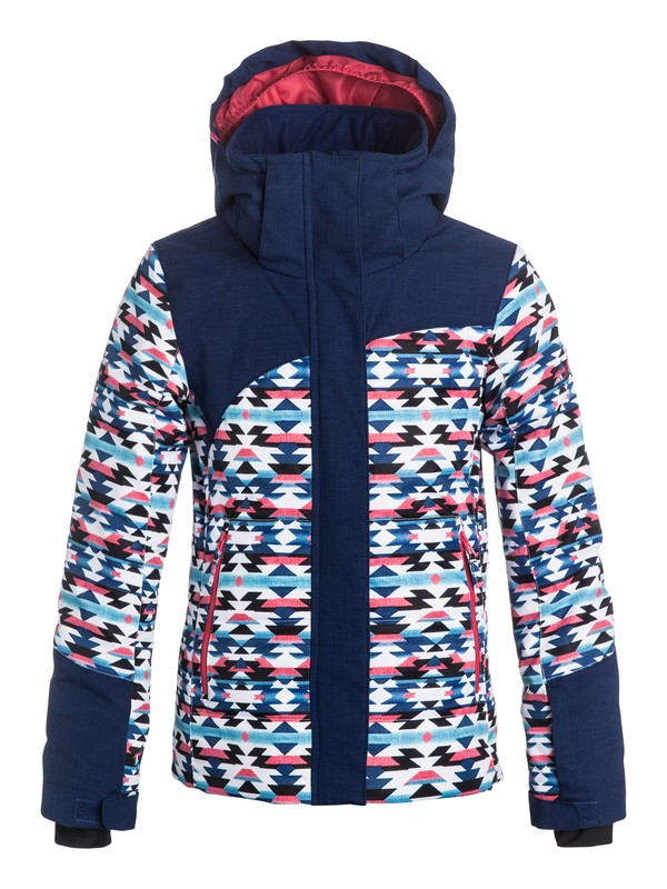 roxy, Flicker - Veste de snow, GEOFLUO_BLUE PRINT (bsq9) 0 Flicker - Veste de snow ERGTJ03013 Roxy