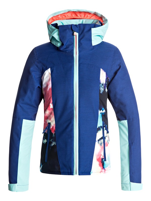 roxy, Sassy - Veste de snow, NEON GRAPEFRUIT_CLOUD NINE (nkn6) 0 Sassy - Veste de snow ERGTJ03032 Roxy