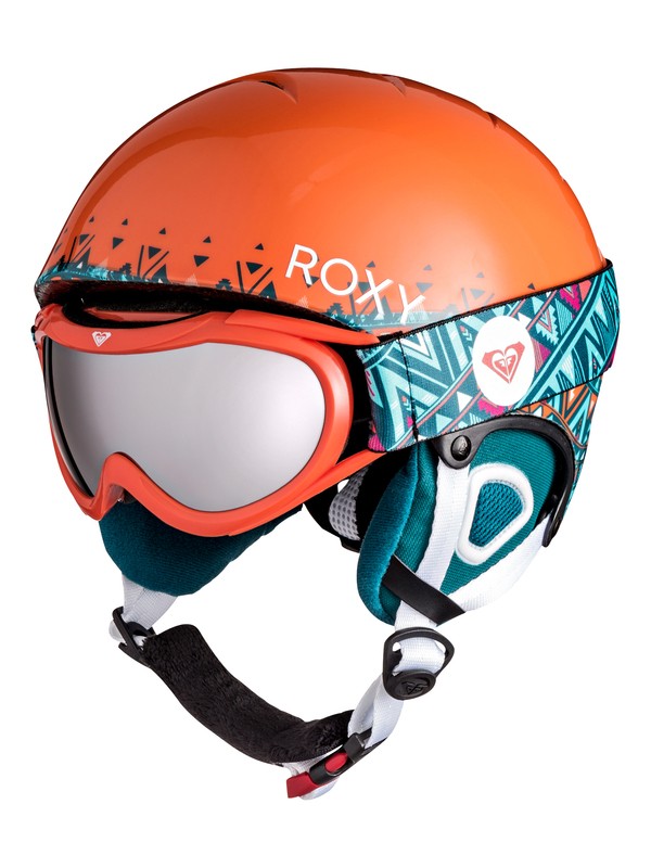 roxy, Misty - Pack casque + masque, KANA STRIPE_LEGION BLUE (bsk8) 0 Misty - Pack casque + masque ERGTL03001 Roxy