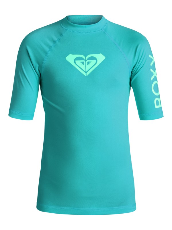 roxy, Whole Hearted - Lycra à manches courtes anti-UV, DARK JADE (bny0) 0 Whole Hearted - Lycra à manches courtes anti-UV ERGWR03006 Roxy