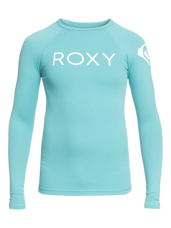roxy, Funny Waves - Lycra manches longues UPF 50, AQUARELLE (bzh0) 0 Funny Waves - Lycra manches longues UPF 50 Bleu ERGWR03084 Roxy