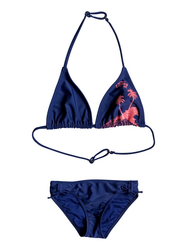 roxy, Essentially ROXY - Maillot de bain deux pièces triangle, BLUE DEPTHS (bta0) 0 Essentially ROXY - Maillot de bain deux pièces triangle ERGX203048 Roxy