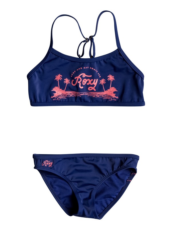 Maillot De Bain Manches Longues Roxy - Protection UPF 50 - Fille 6-16 Ans (Polyester Recyclé)
