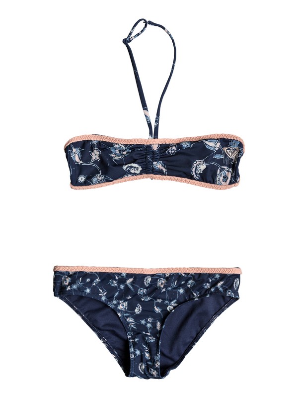 roxy, Beach Days - Ensemble de bikini, DRESS BLUES BEYOND WAY (btk1) 0 Beach Days - Ensemble de bikini Bleu ERGX203130 Roxy