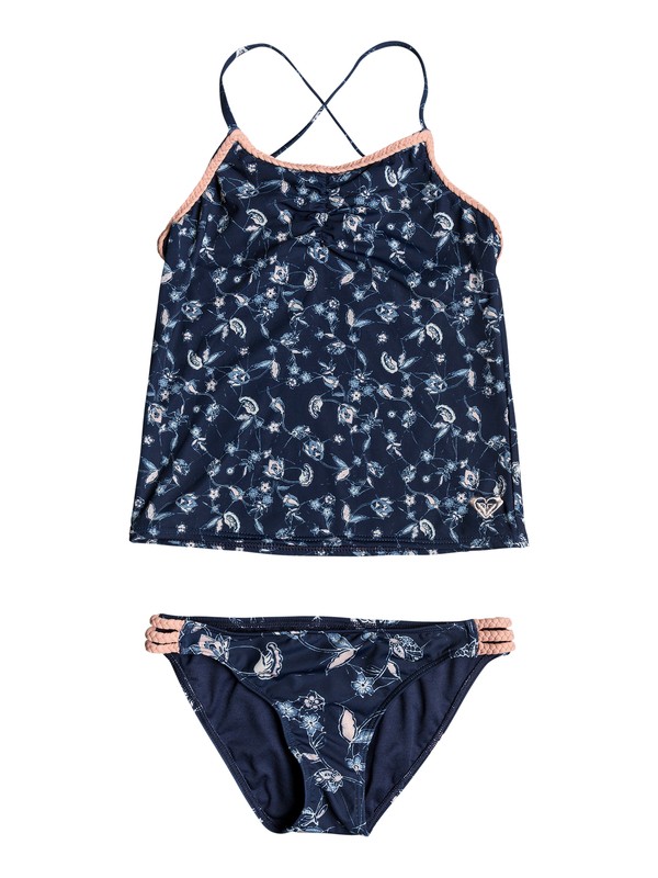 roxy, Beach Days - Ensemble tankini, DRESS BLUES BEYOND WAY (btk1) 0 Beach Days - Ensemble tankini Bleu ERGX203131 Roxy