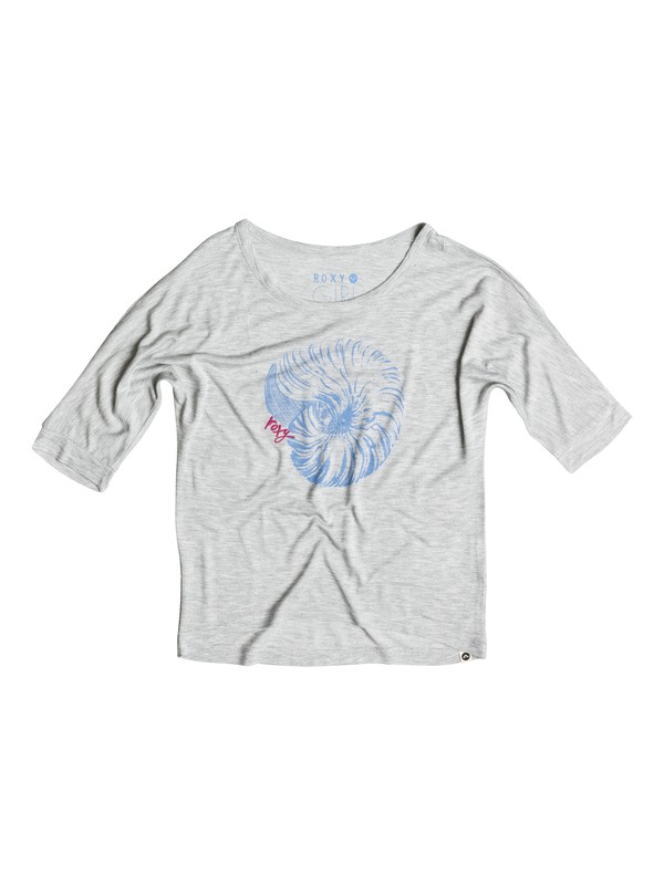 Boyfriend Tee RG A - Loose Scoop-Neck Tee ERGZT03019 0 Boyfriend Tee RG A ERGZT03019 Roxy