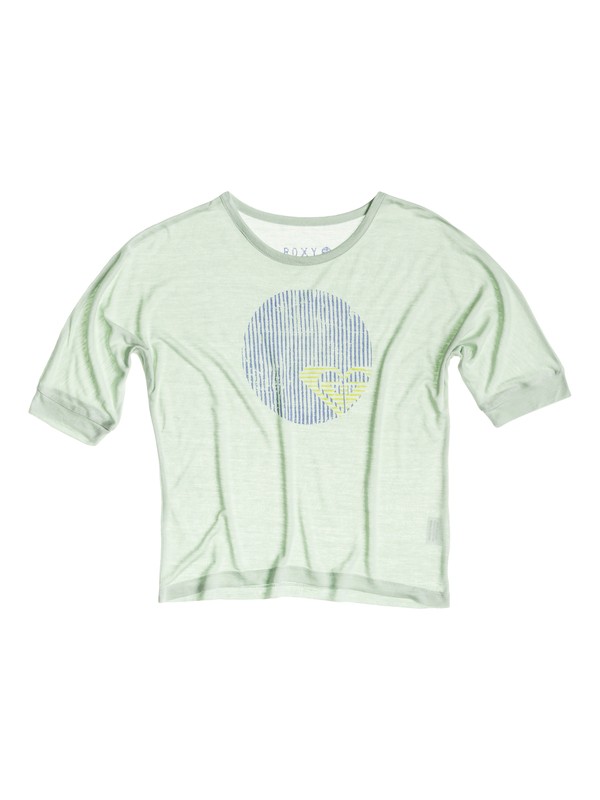 Boyfriend Tee RG C - Loose Scoop-Neck Tee ERGZT03021 0 Boyfriend Tee RG C ERGZT03021 Roxy