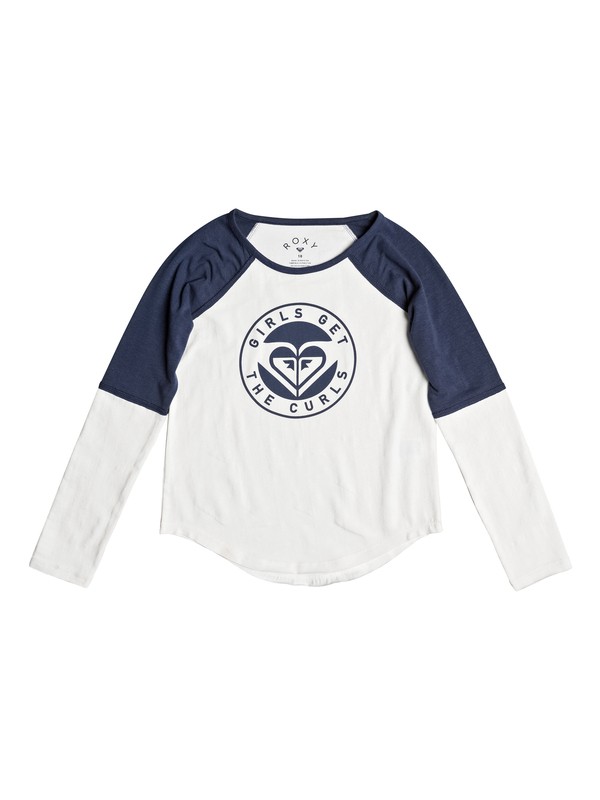 roxy, Eldest - Long Sleeve T-Shirt, MARSHMELLOW (wbt0) 0 Eldest - Long Sleeve T-Shirt White ERGZT03225 Roxy