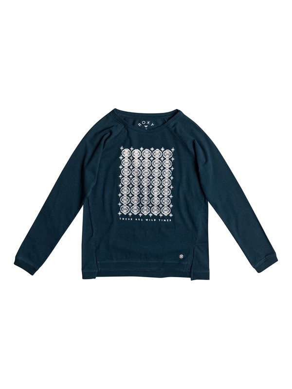roxy, Abstract Land - T shirt manches longues, REFLECTING POND (byf0) 0 Abstract Land - T shirt manches longues ERGZT03226 Roxy
