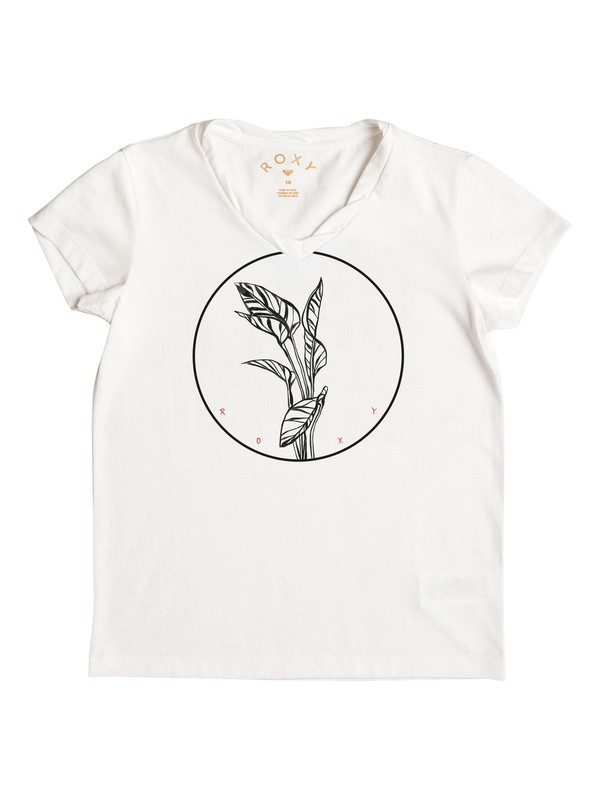 roxy, Beating Wings New Venice - T Shirt, MARSHMELLOW (wbt0) 0 Beating Wings New Venice - T Shirt Blanc ERGZT03230 Roxy
