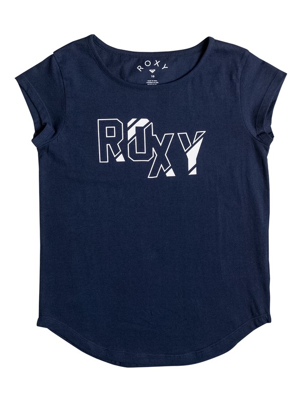 roxy, Psychic Cess A - T Shirt col rond, DRESS BLUES (btk0) 0 Psychic Cess A - T Shirt col rond ERGZT03232 Roxy