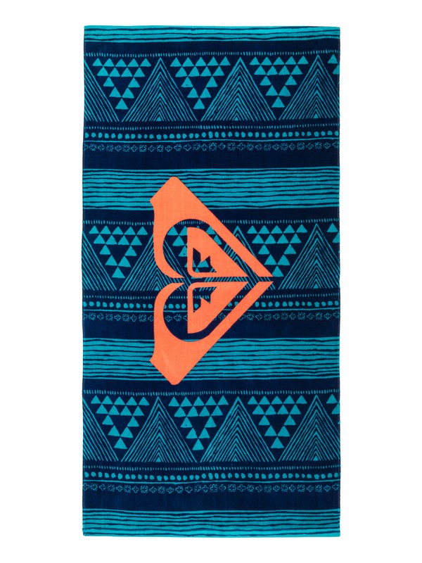 roxy, Pretty Simple - Serviette de plage, NATIVE GEO COMBO SAILOR BLUE (bsq6) 0 Pretty Simple - Serviette de plage ERJAA03088 Roxy