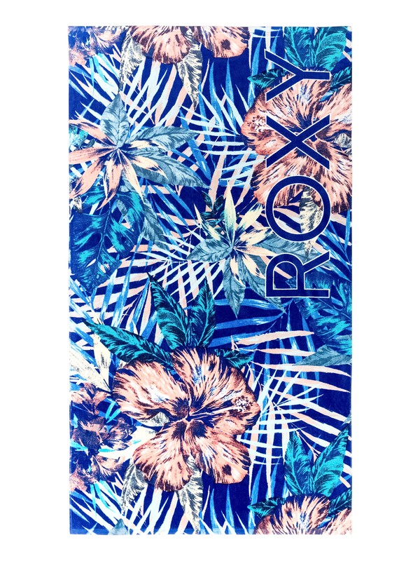 roxy, Hazy - Serviette de plage, ROYAL BLUE BEYOND LOVE (pqf6) 0 Hazy - Serviette de plage Violet ERJAA03219 Roxy