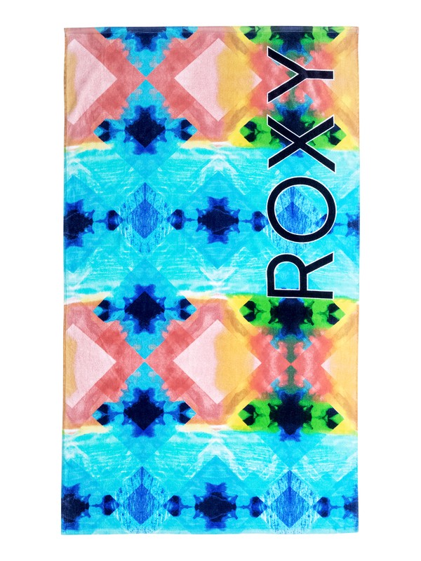 roxy, Hazy - Serviette de plage, MARSHMALLOW POP SURF WATER WOR (wbt8) 0 Hazy - Serviette de plage Blanc ERJAA03219 Roxy