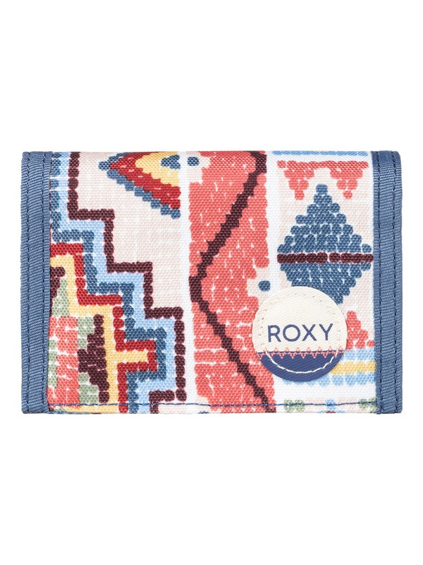 roxy, Small Beach - Hook & Loop Wallet, PALE DOGWOOD PASADENA BLANKET (nds7) 0 Small Beach - Hook & Loop Wallet Orange ERJAA03307 Roxy