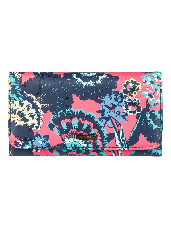 roxy, My Long Eyes Tri Fold Wallet, ROUGE RED MAHNA MAHNA (mlj5) 0 My Long Eyes Tri Fold Wallet Pink ERJAA03389 Roxy
