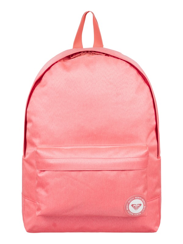 roxy, Sugar Baby Solid 16L - Medium Backpack, SPICED CORAL (mlh0) 0 Sugar Baby Solid 16L - Medium Backpack Pink ERJBP03535 Roxy