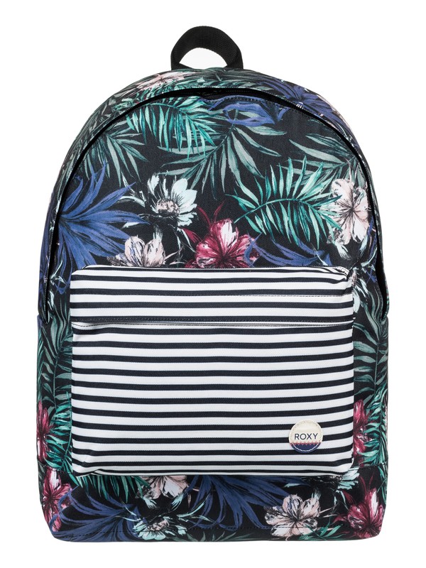 roxy, Be Young 24L - Medium Backpack, ANTHRACITE SWIM BELHARRA FLOWE (kvj6) 0 Be Young 24L - Medium Backpack Black ERJBP03538 Roxy