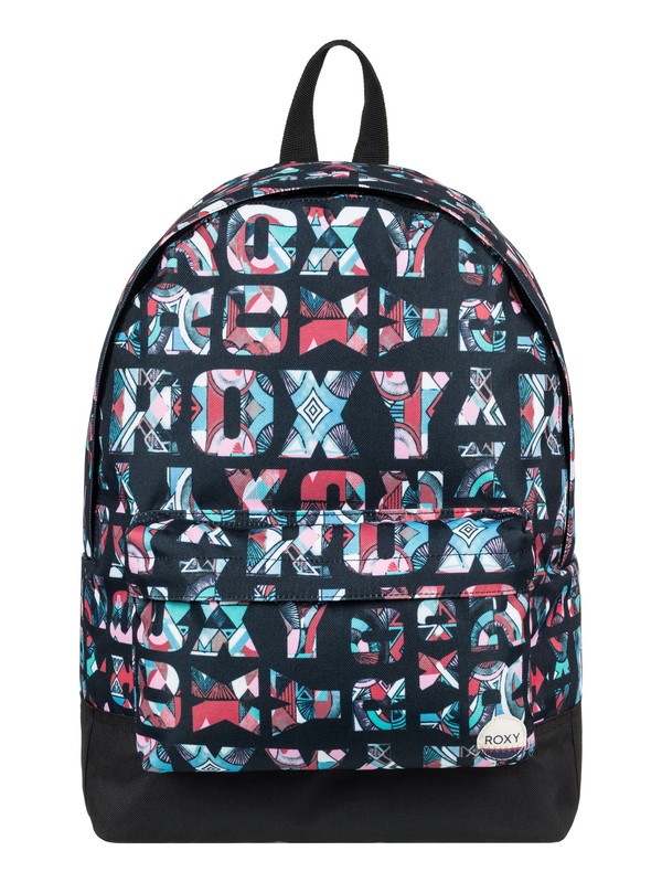 roxy, Sugar Baby 16L - Medium Backpack, ANTHRACITE URBAN FLAVOR (kvj1) 0 Sugar Baby 16L - Medium Backpack Black ERJBP03543 Roxy