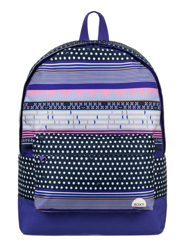 roxy, Sugar Baby 16L - Medium Backpack, DRESS BLUES SMALL WINTERY GEO (xmbb) 0 Sugar Baby 16L - Medium Backpack Pink ERJBP03543 Roxy