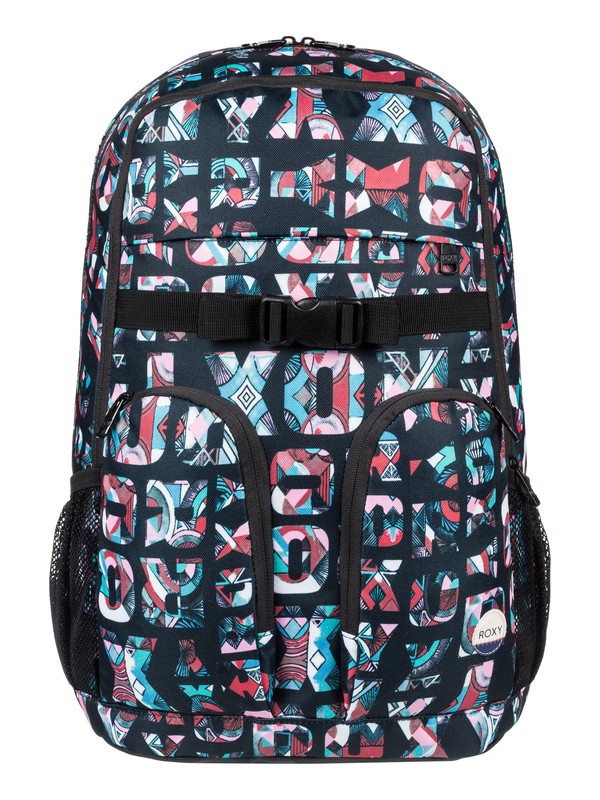 roxy, Take It Slow 22L - Medium Backpack, ANTHRACITE URBAN FLAVOR (kvj1) 0 Take It Slow 22L - Medium Backpack Black ERJBP03545 Roxy