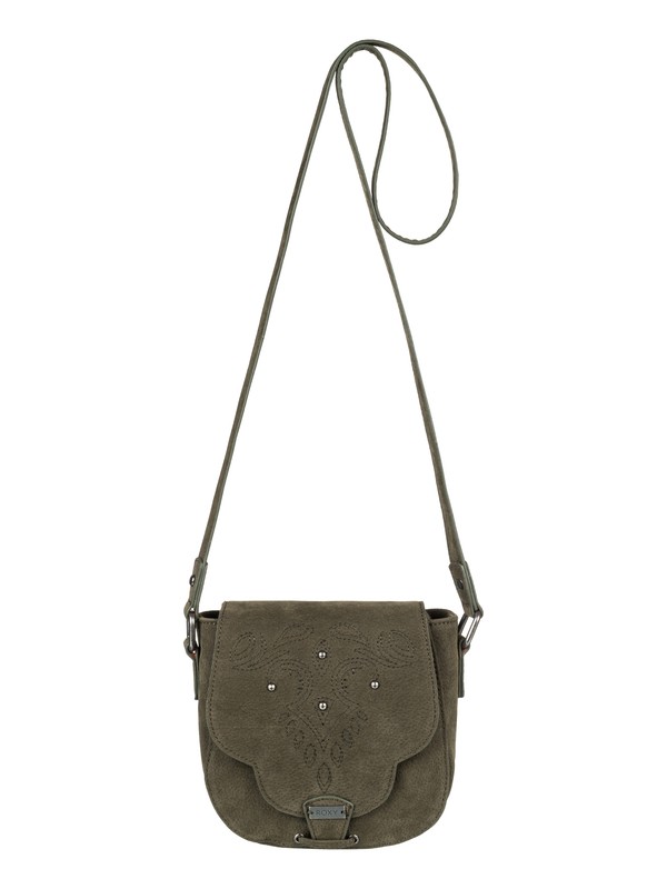 roxy, Cactus Station Crossbody Bag, THYME (cqy0) 0 Cactus Station Crossbody Bag Brown ERJBP03701 Roxy