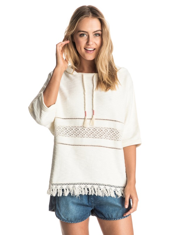 fur trim knit cardigan