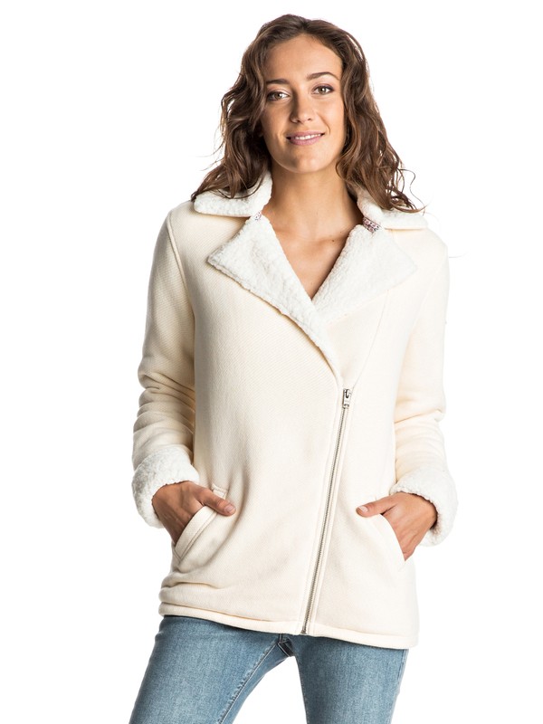 roxy, Full Moon - Jack van Sweaterstof, ANGORA (tee0) 0 Full Moon - Jack van Sweaterstof Beige ERJFT03371 Roxy