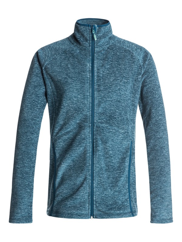 roxy, Толстовка на молнии Harmony, INK BLUE (bsf0) 0 Толстовка на молнии Harmony Синий ERJFT03561 Roxy