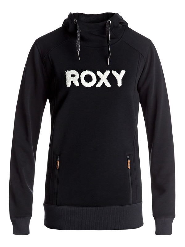 roxy, Худи Liberty, TRUE BLACK (kvj0) 0 Худи Liberty Черный ERJFT03570 Roxy