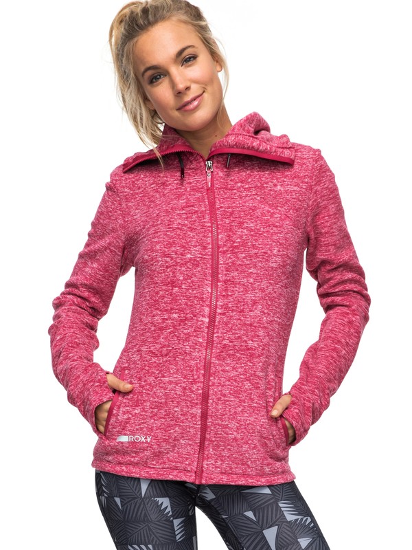 roxy, Suuvra Florida - Track Jacket, RED BUD (mqg0) 0 Suuvra Florida - Track Jacket Pink ERJFT03585 Roxy