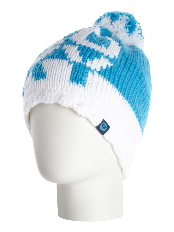 roxy, Fjord Beanie, HAWAIIAN OCEAN (bmj0) 0 Fjord Beanie ERJHA00056 Roxy