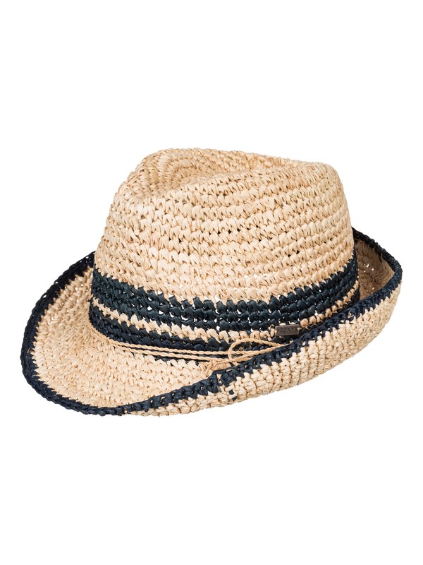 roxy, Witching Straw Fedora, ENCRE (bte0) 0 Witching Straw Fedora Blue ERJHA03112 Roxy