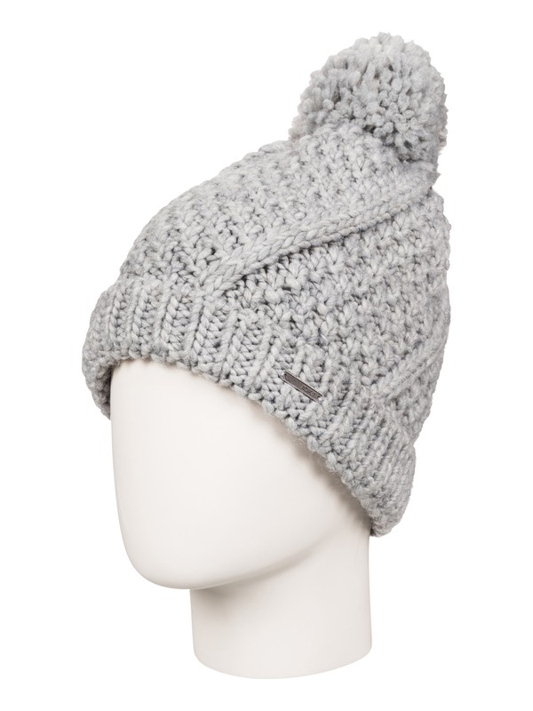 roxy, Come Home Beanie, HERITAGE HEATHER (sgrh) 0 Come Home Beanie Grey ERJHA03173 Roxy