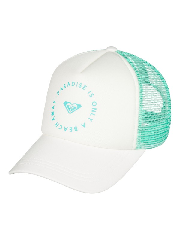 roxy, Truckin Trucker Hat, POOL BLUE (bhf0) 0 Truckin Trucker Hat ERJHA03209 Roxy