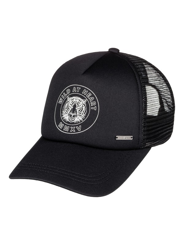 roxy, Truckin Trucker Hat, ANTHRACITE (kvj0) 0 Truckin Trucker Hat Black ERJHA03209 Roxy