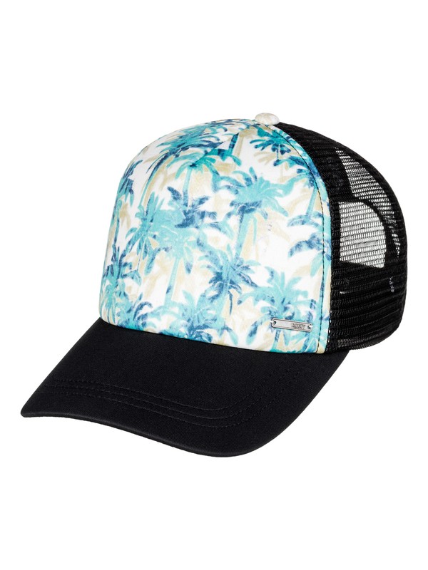 roxy, Truckin - Casquette trucker, MARSHMELLOW (wbt0) 0 Truckin - Casquette trucker Blanc ERJHA03209 Roxy