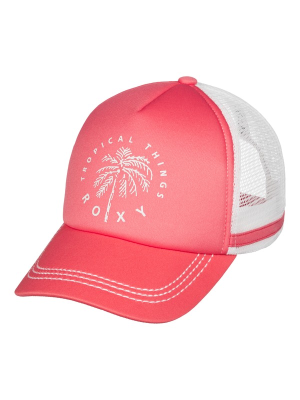 roxy, Dig This Trucker Hat, LADY PINK (mcz0) 0 Dig This Trucker Hat ERJHA03210 Roxy